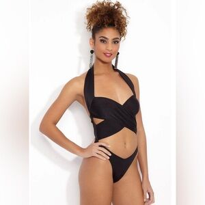 Norma Kamali Crossover Mio swimsuit